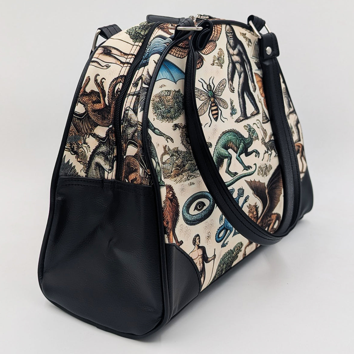 Original Underground Cryptids and Mythological Creatures Purse