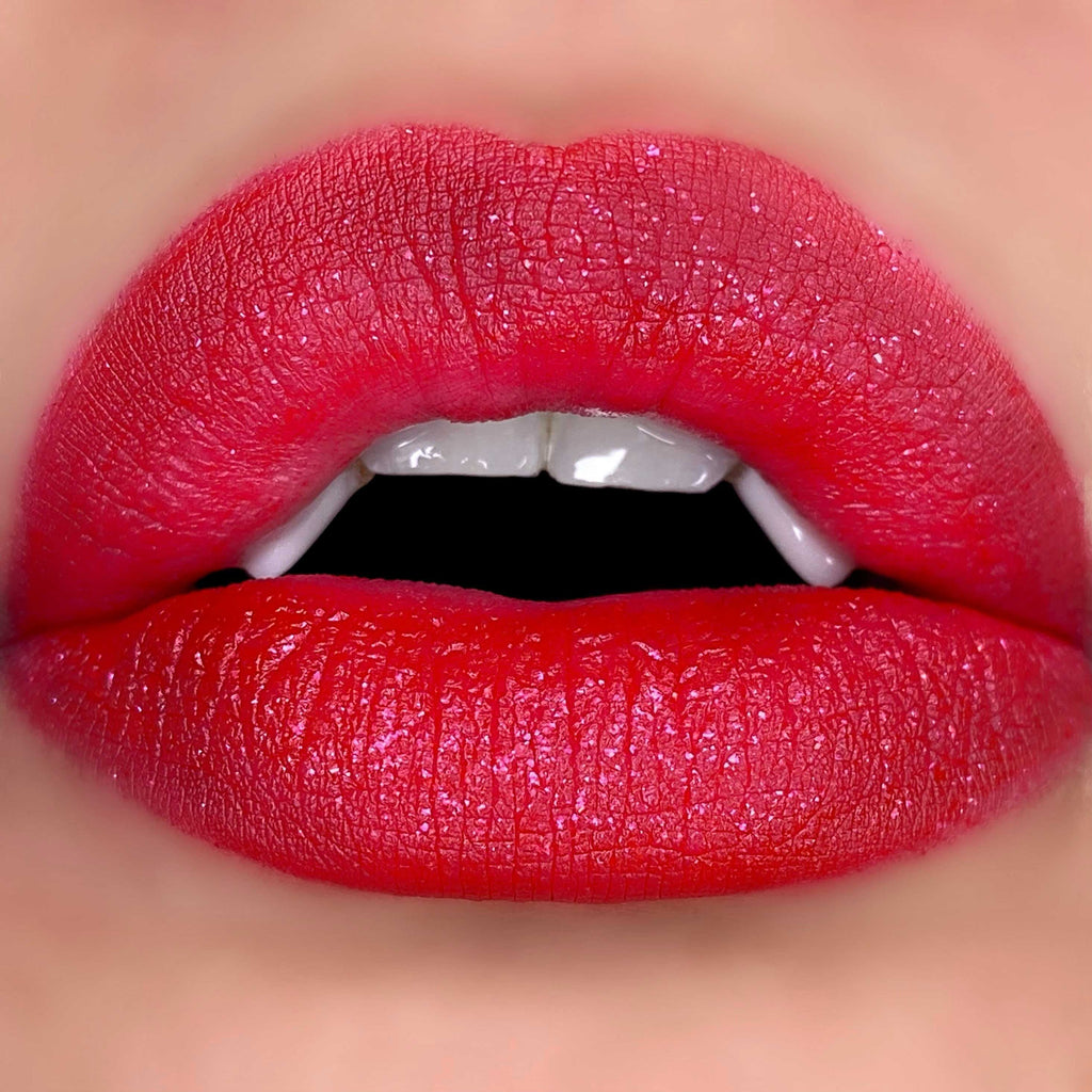 Curst Kosmetics METALLIC Liquid Lip Potion Priestess Red