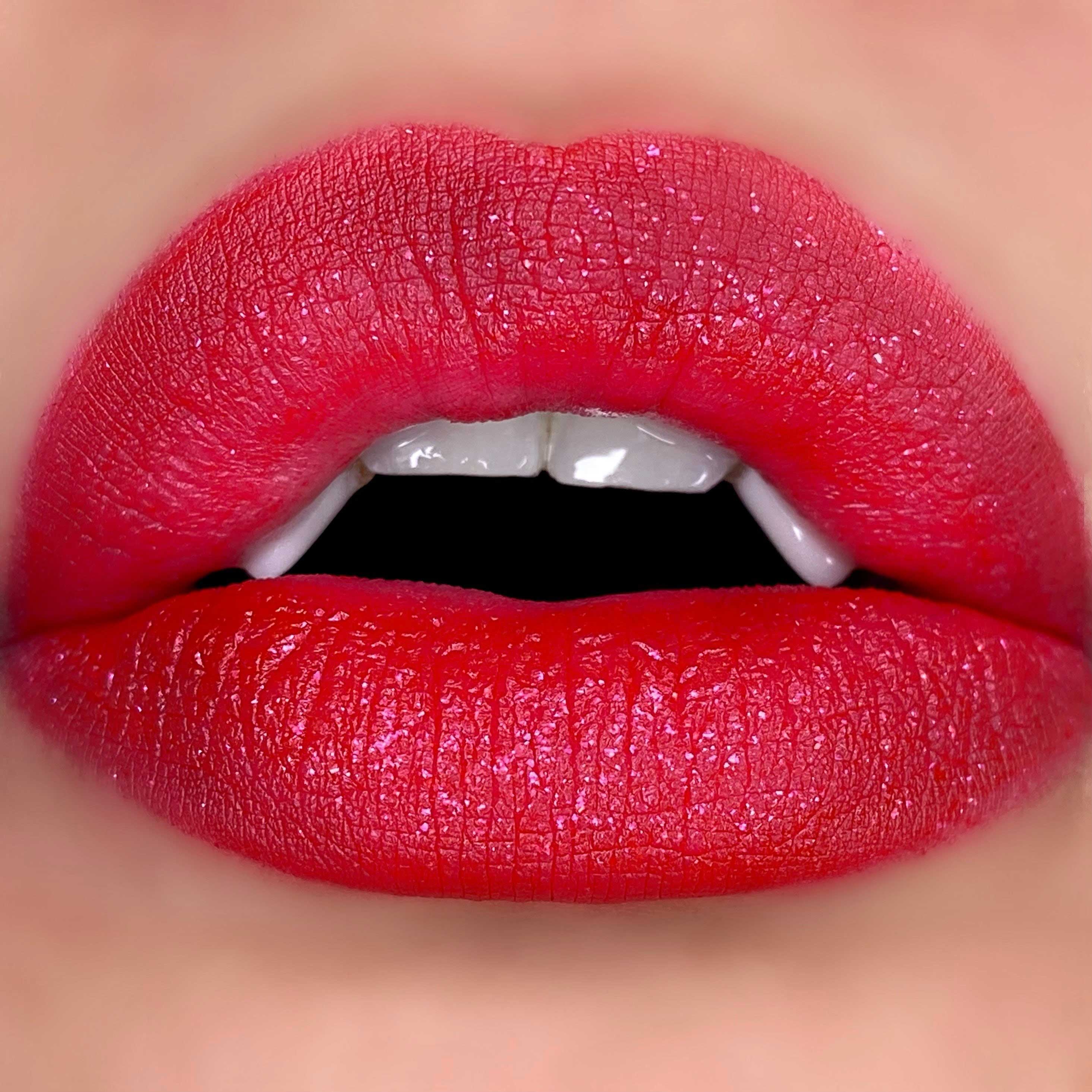 Curst Kosmetics METALLIC Liquid Lip Potion Priestess Red