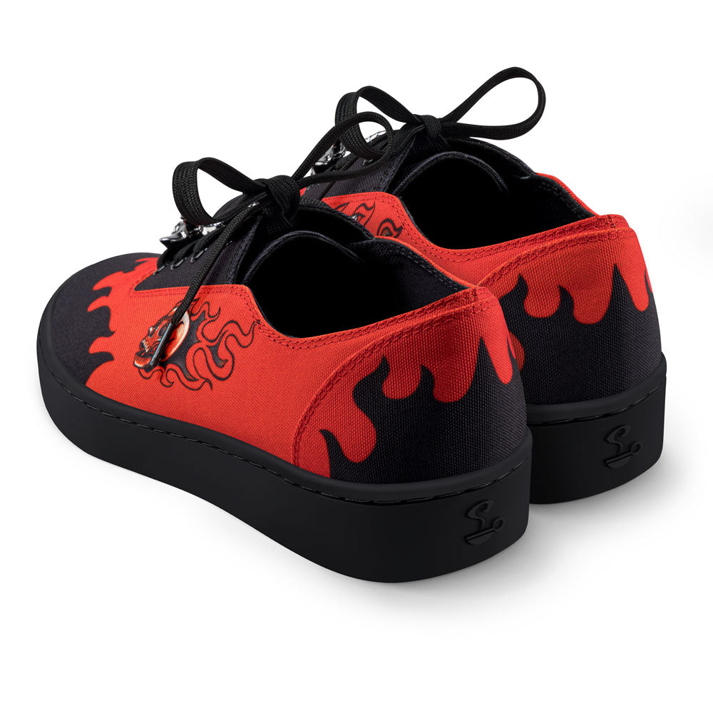 Hot Chocolate Design Dark West Gothic Baphomet Sneaker