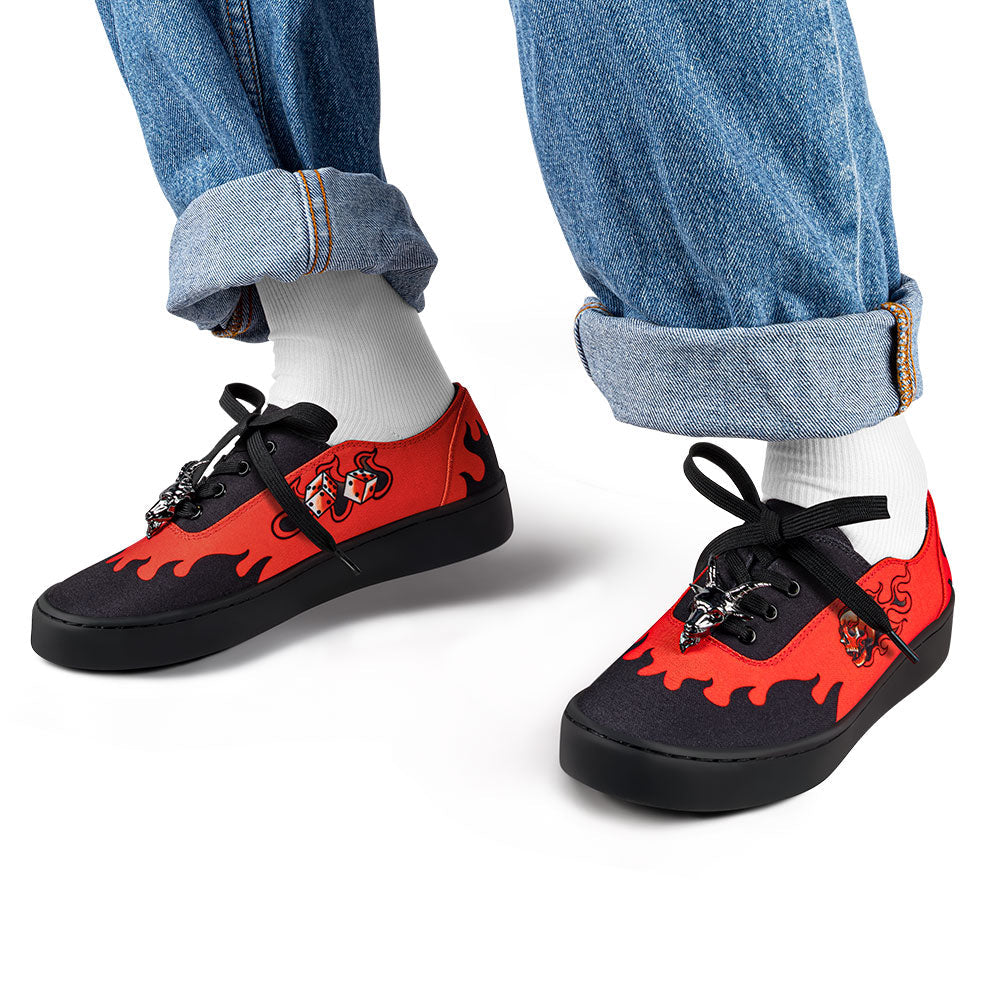 Hot Chocolate Design Dark West Gothic Baphomet Sneaker