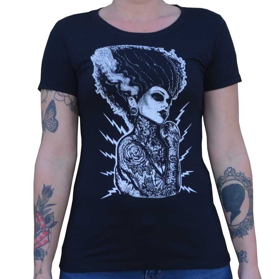 Lowbrow Art Demon Love Black Tee