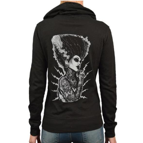 Lowbrow Art Demon Love Black Soft Hoodie