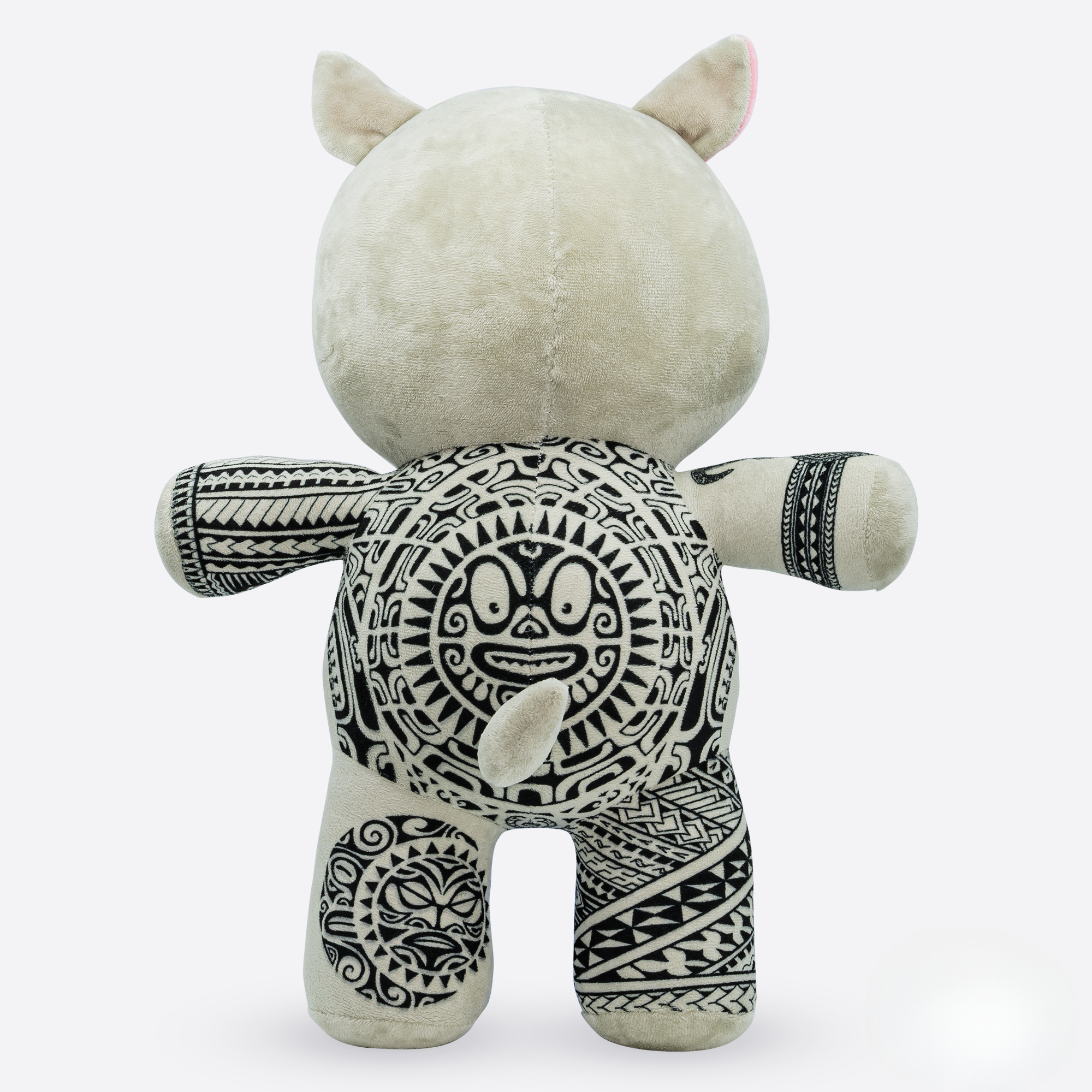 Tattoo Zoo Dwayne the Wrestling Rhino 15" Plush