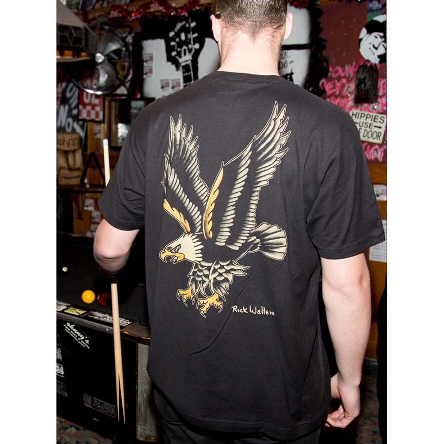 Black Market Art Flying Eagle Rick Walters Tee