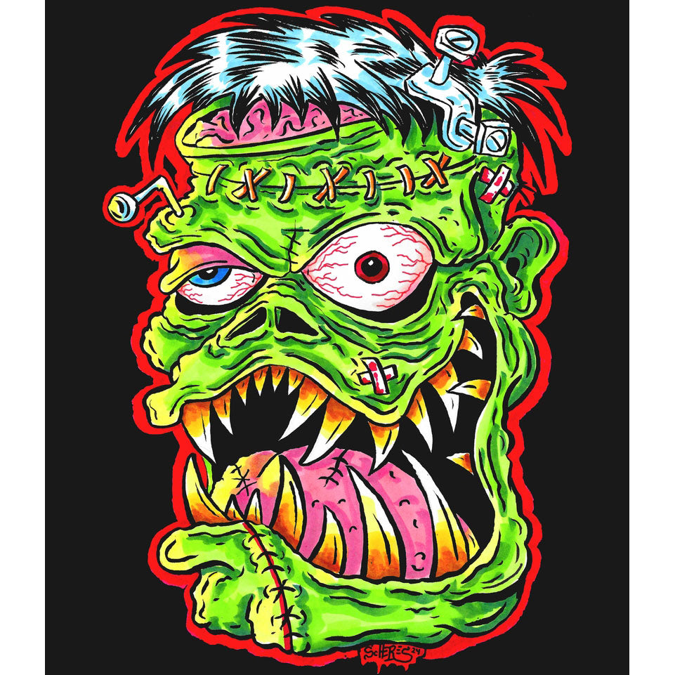 Fingers Duke FRANKIE Neon Graphics T-Shirt