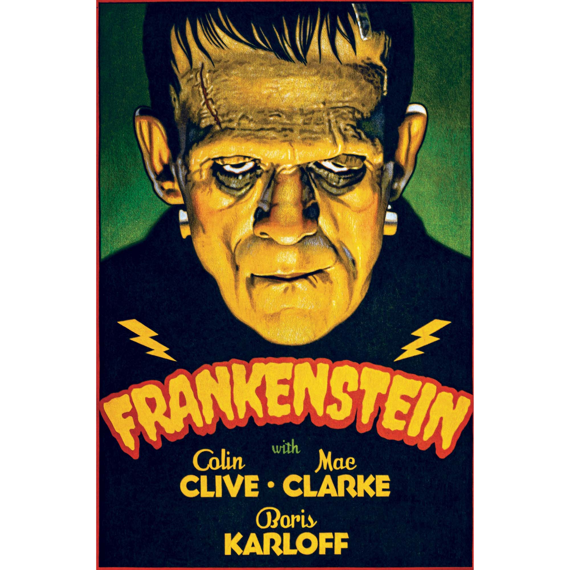 Lowbrow Art Karloff Frankenstein Movie Poster Tee
