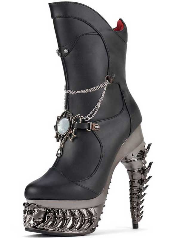 Hades + Alchemy GHOST OF WHITBY Boots 5" Heel 6-12