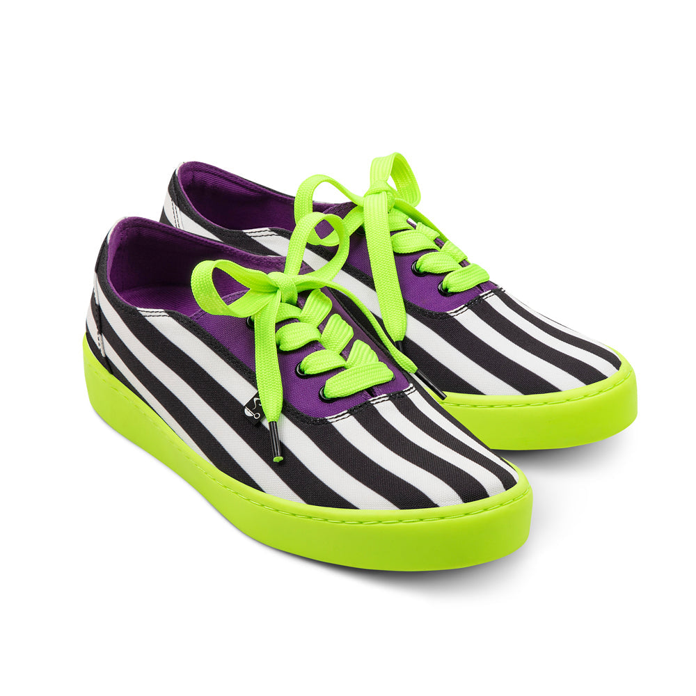 Hot Chocolate Design Ghost Beetle Stripe Sneaker
