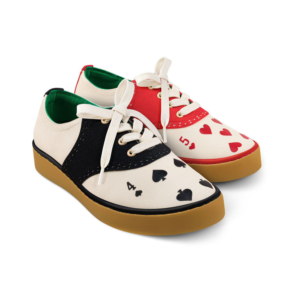 Hot Chocolate Design Hearts Spades Casual Sneaker