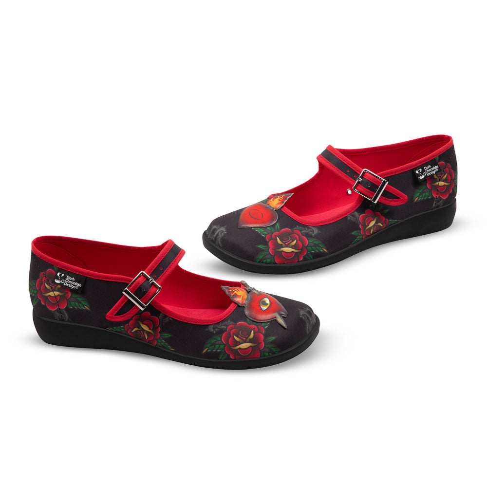 Hot Chocolate Design Chocolaticas® Heart Women's Mary Jane Flat