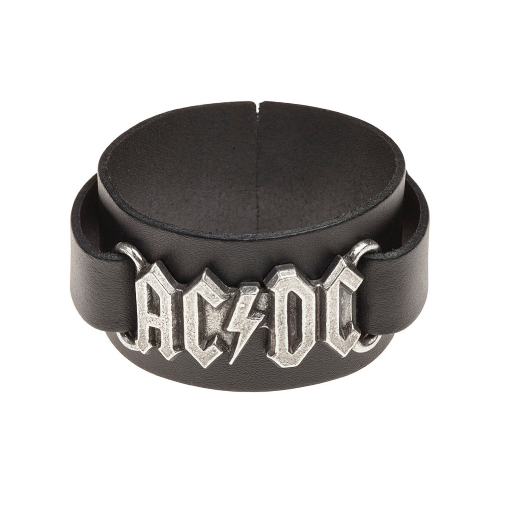 Alchemy Gothic AC/DC Band Leather Wriststrap HRWL446