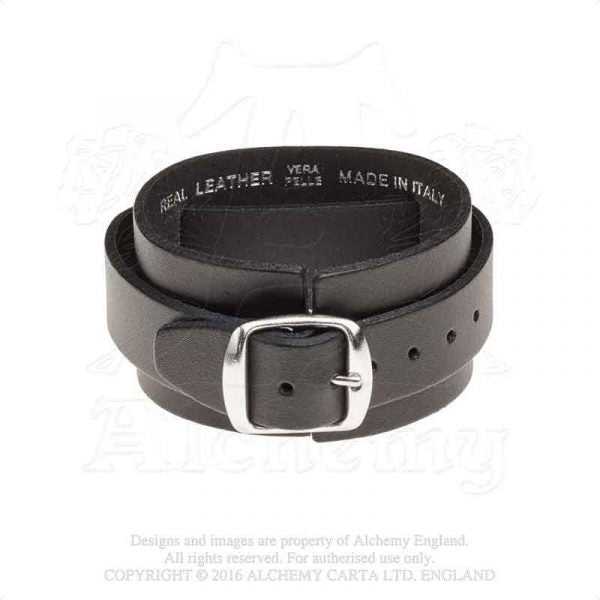 Alchemy Gothic Iron Maiden Band Leather Wriststrap HRWL447