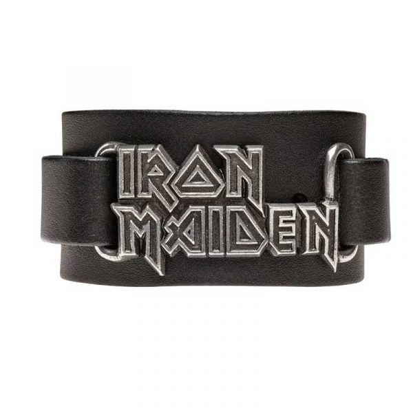 Alchemy Gothic Iron Maiden Band Leather Wriststrap HRWL447