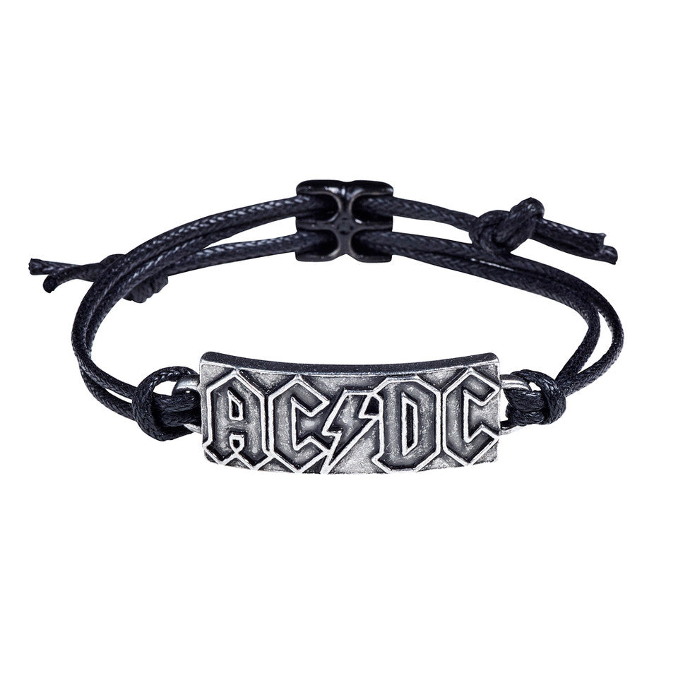 Alchemy Gothic AC/DC Cord Bracelet HRWL452