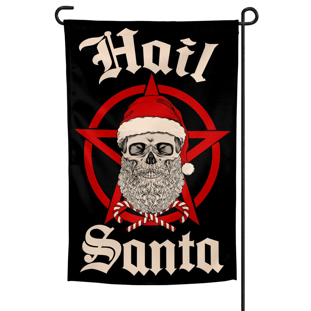 Original Underground Hail Santa Garden Flag