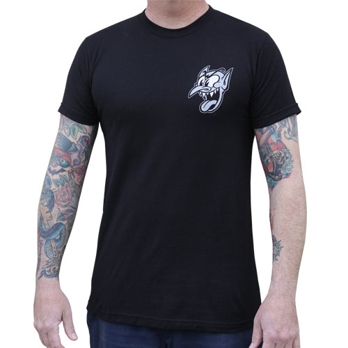 Lowbrow Art Haunt Rod Black Tee