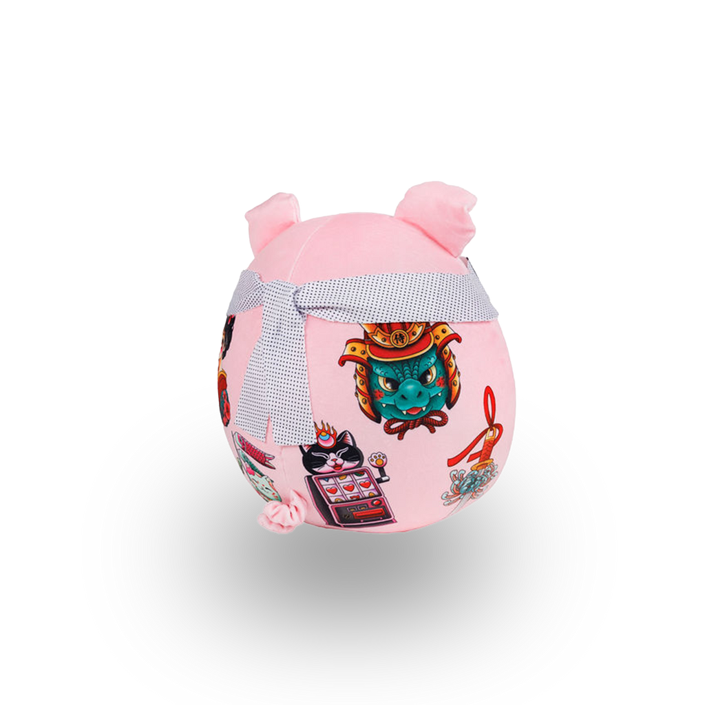 Tattoo Zoo Hiro the Pig Tater 10" Plush