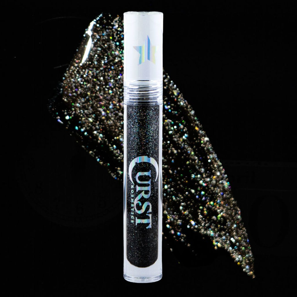 Curst Kosmetics Holographic Lip Glitz Black Magic
