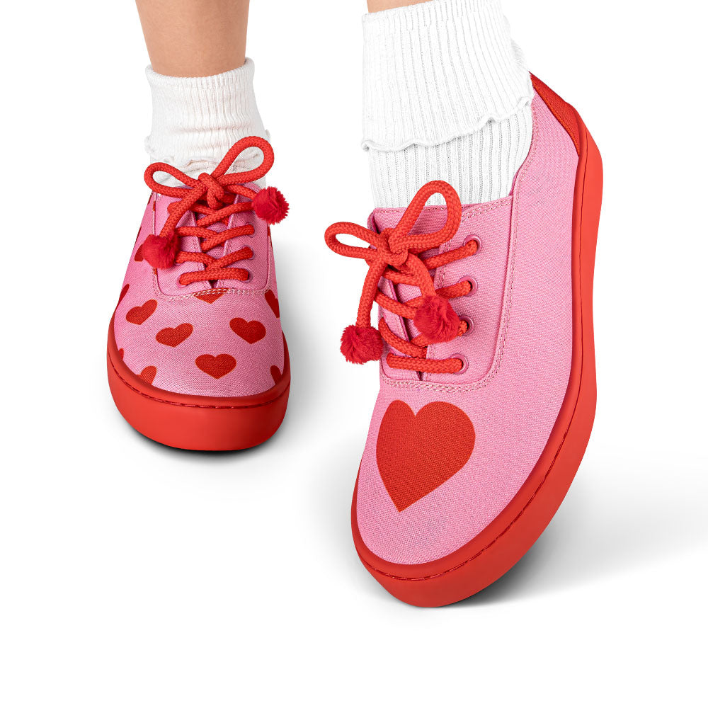 Hot Chocolate Design I Will Always Love You Hearts Sneaker