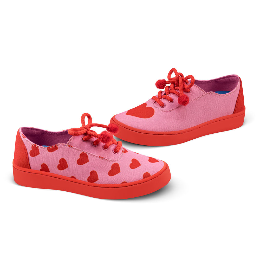 Hot Chocolate Design I Will Always Love You Hearts Sneaker