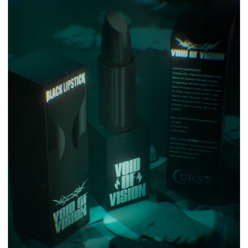 Curst Kosmetics + Void Of Vision Black Lipstick