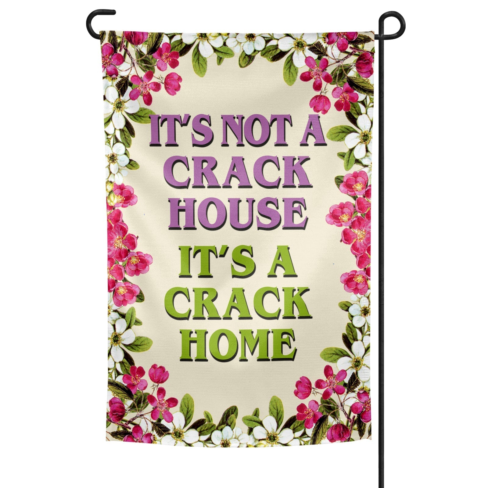 Original Underground It's A Crack Home Garden Flag