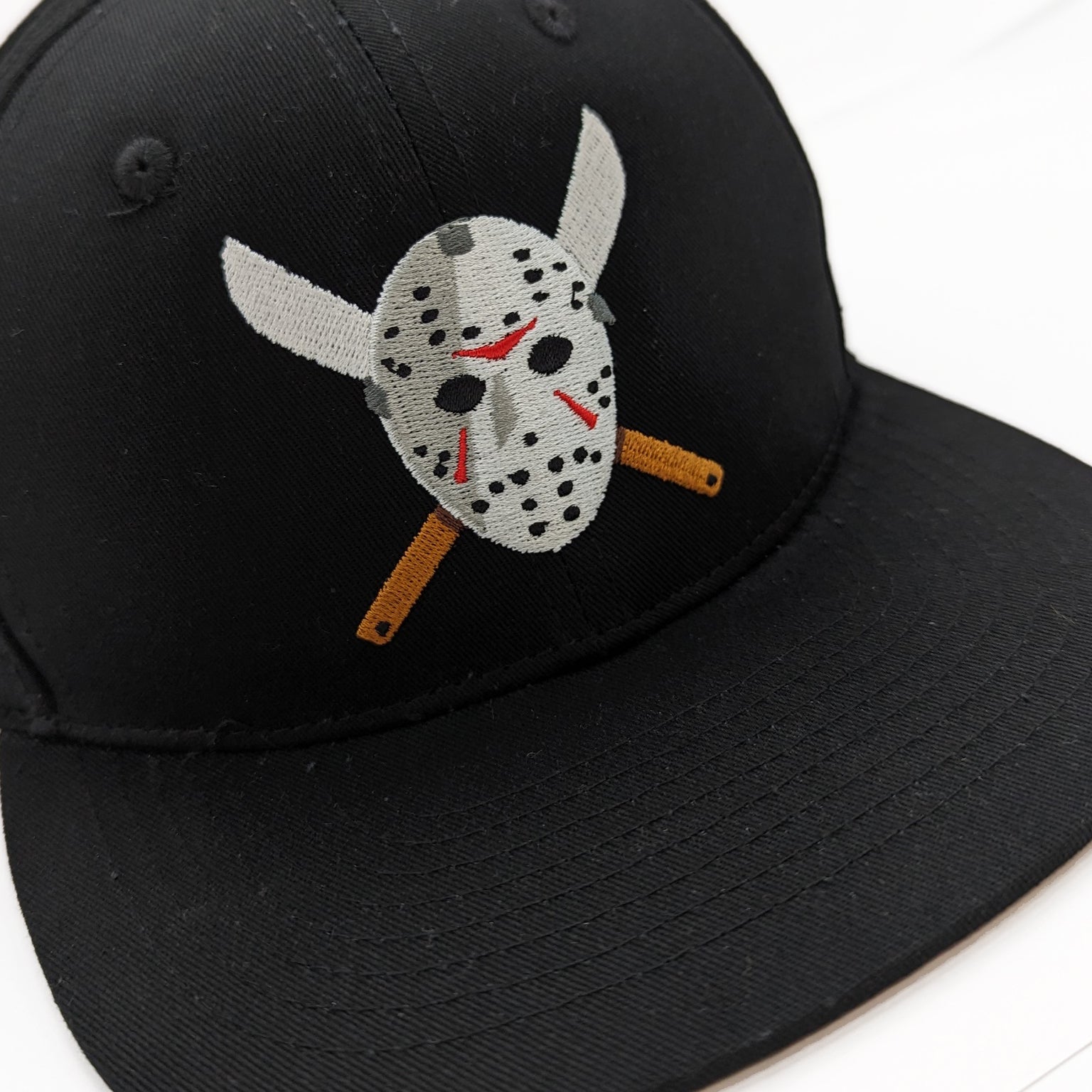 Original Underground Jason "Friday the 13th" Black Flatbill Cap