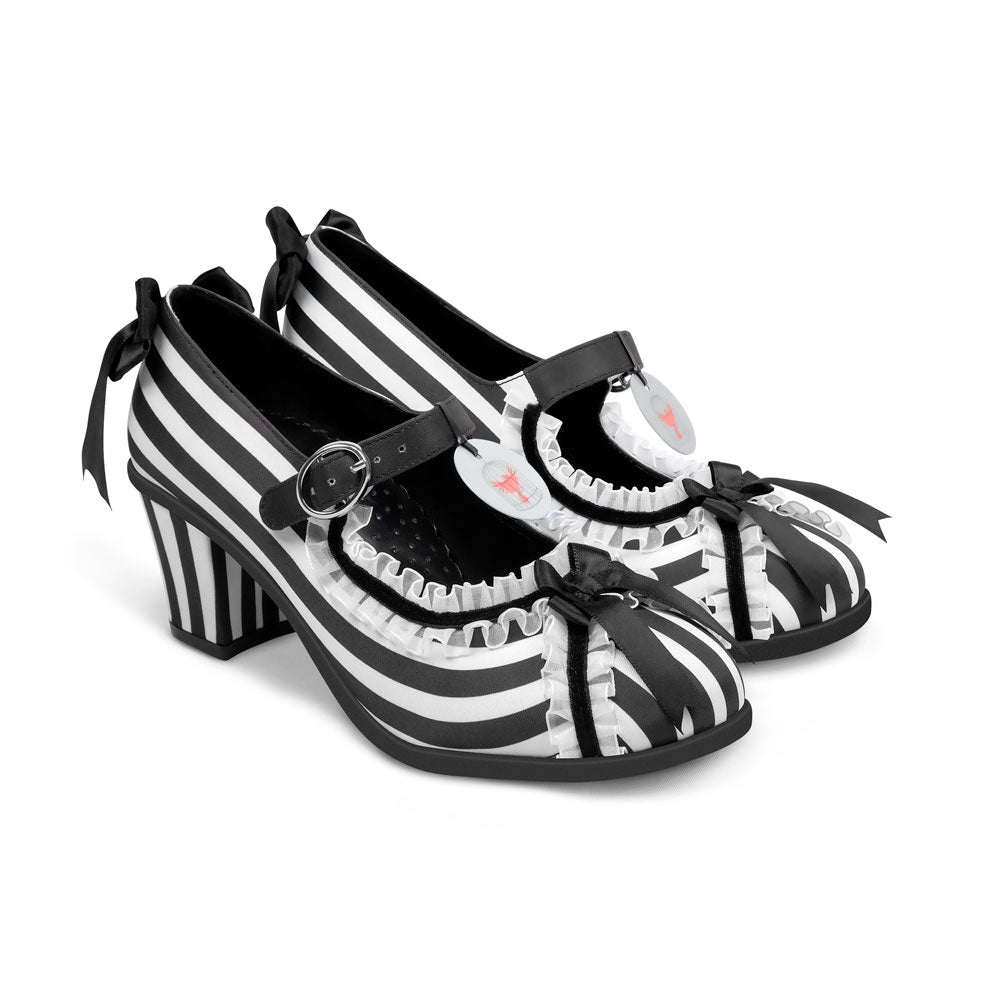 Hot Chocolate Design Chocolaticas® Katrina Striped Mary Jane Pump