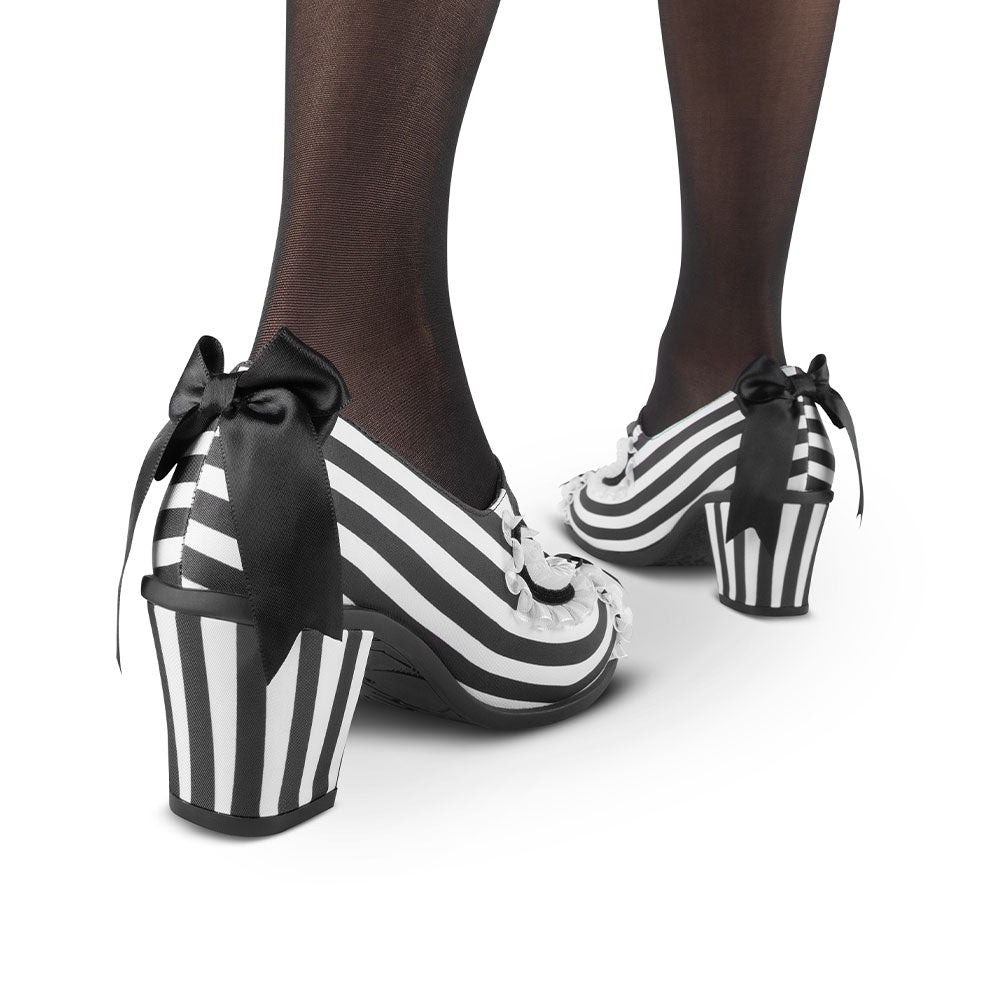Hot Chocolate Design Chocolaticas® Katrina Striped Mary Jane Pump