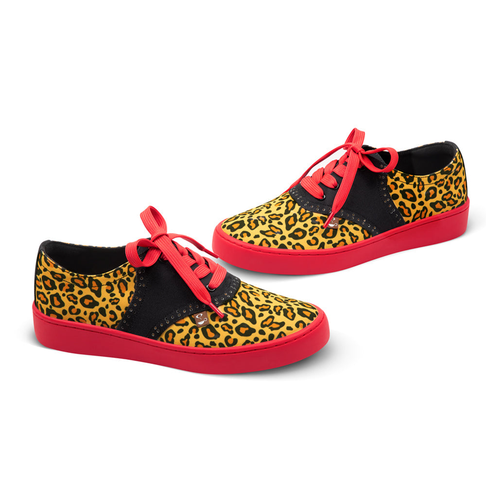 Hot Chocolate Design Leopard Casual Sneaker