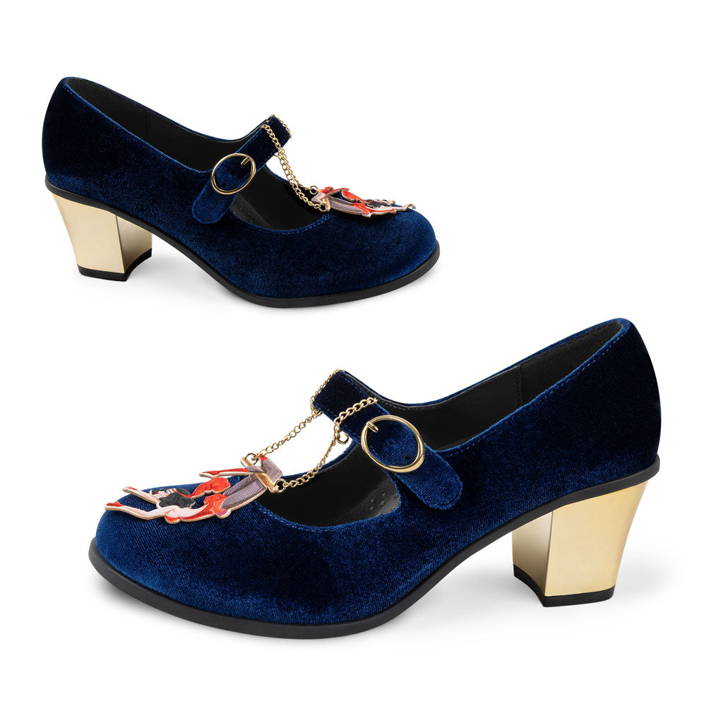 Hot Chocolate Design Chocolaticas® Mid Heels Les Dames Du Cirque Mary Jane Pump