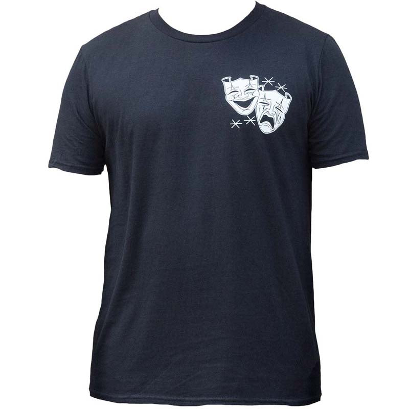 Black Market Art Laugh Now Cry Later Tee