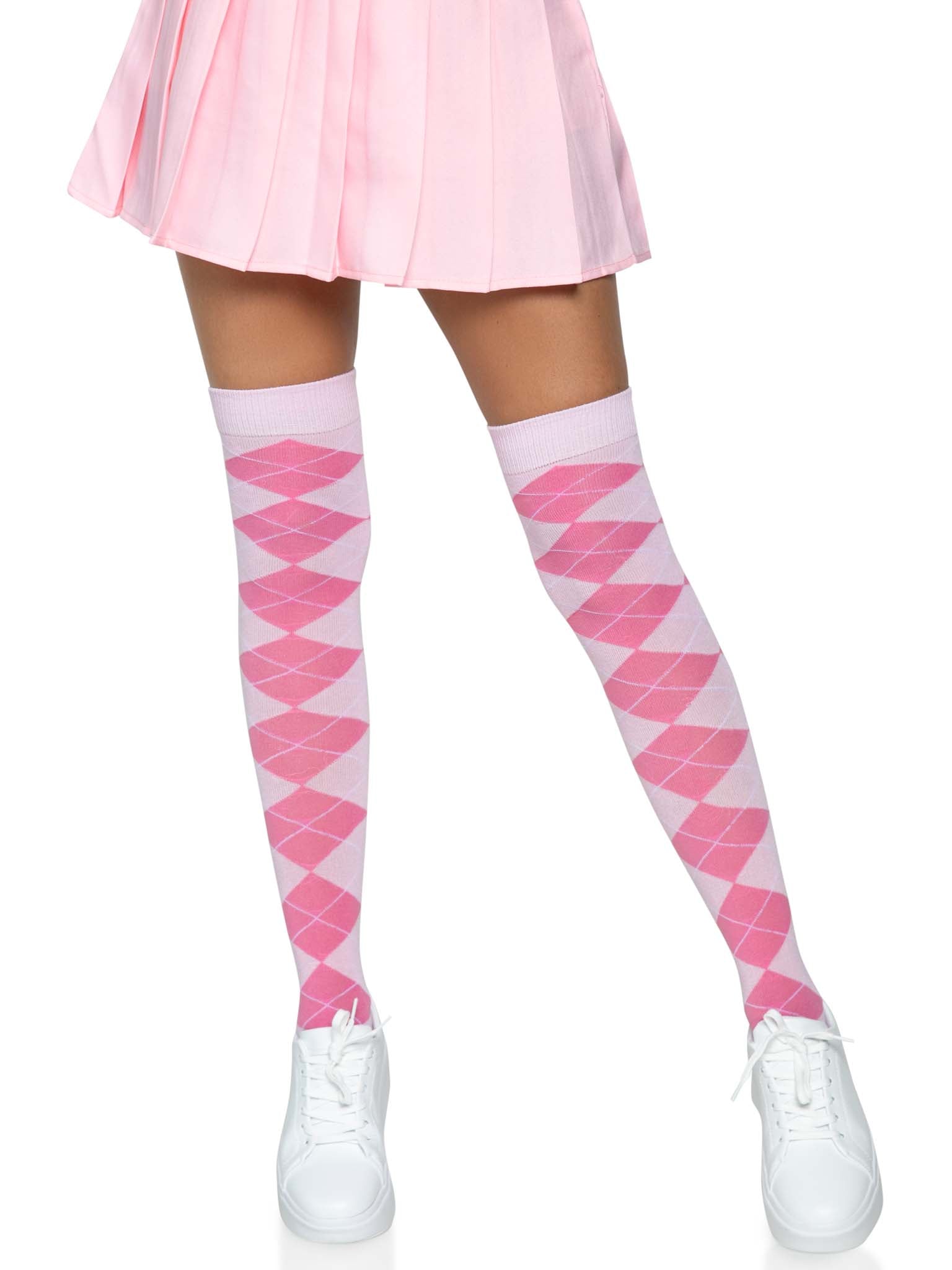 Leg Avenue Madeline Argyle Thigh High Socks