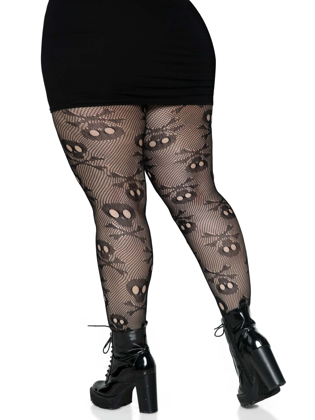 Leg Avenue Plus Pirate Booty Fishnet Tights
