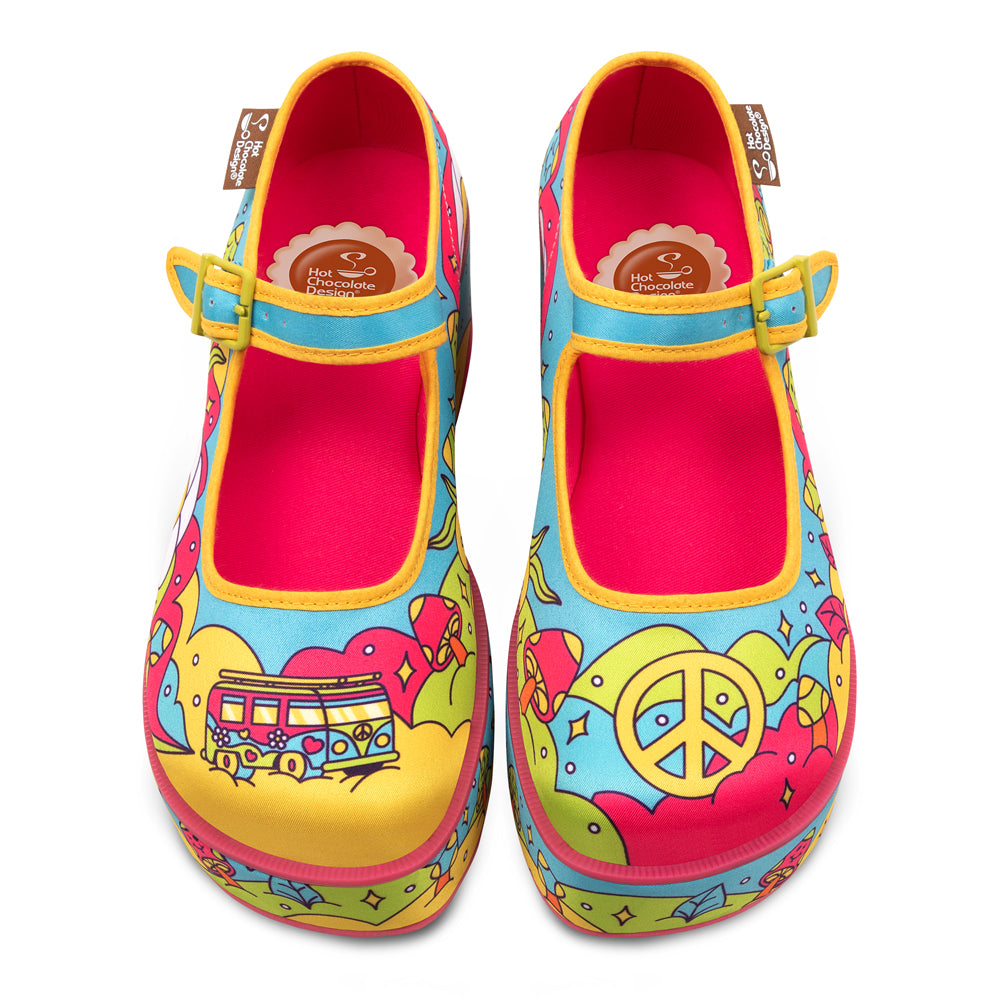 Hot Chocolate Design Chocolaticas® Love On The Road Mary Jane Platform