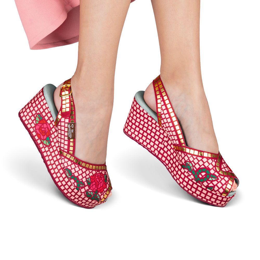 Hot Chocolate Design Chocolaticas® Mosaic Garden Women's Sandal