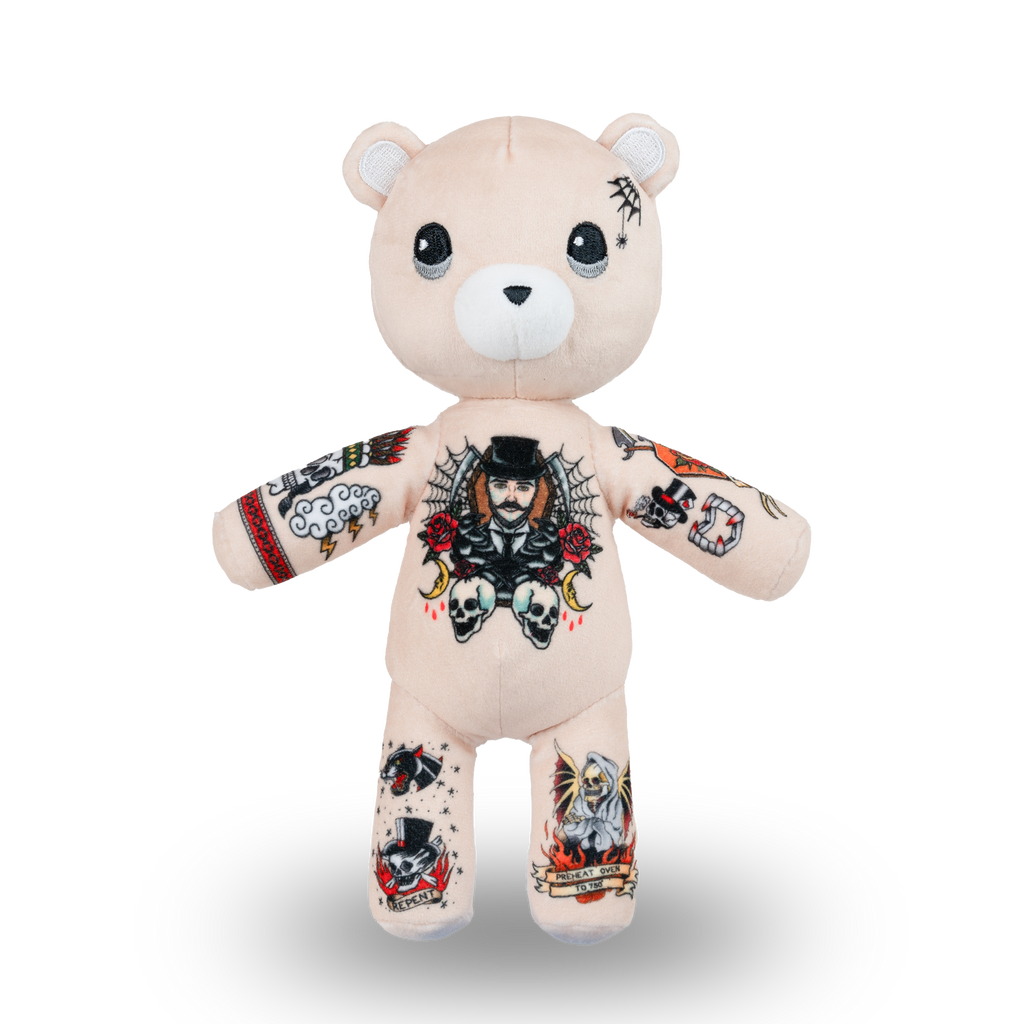 Tattoo Zoo Theodore the Bear 8-inch Sprout Plushie