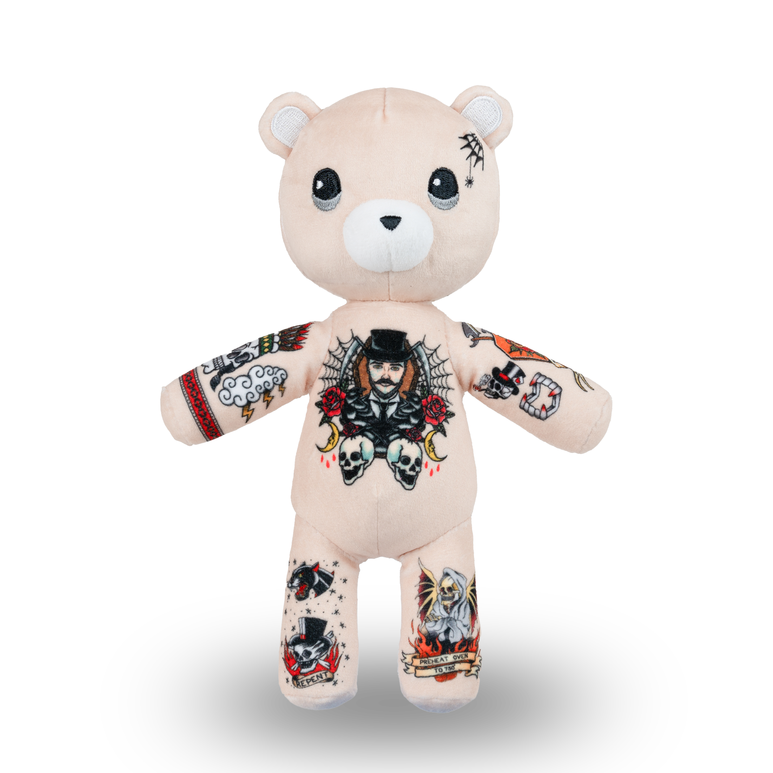 Tattoo Zoo Theodore the Bear 8-inch Sprout Plushie