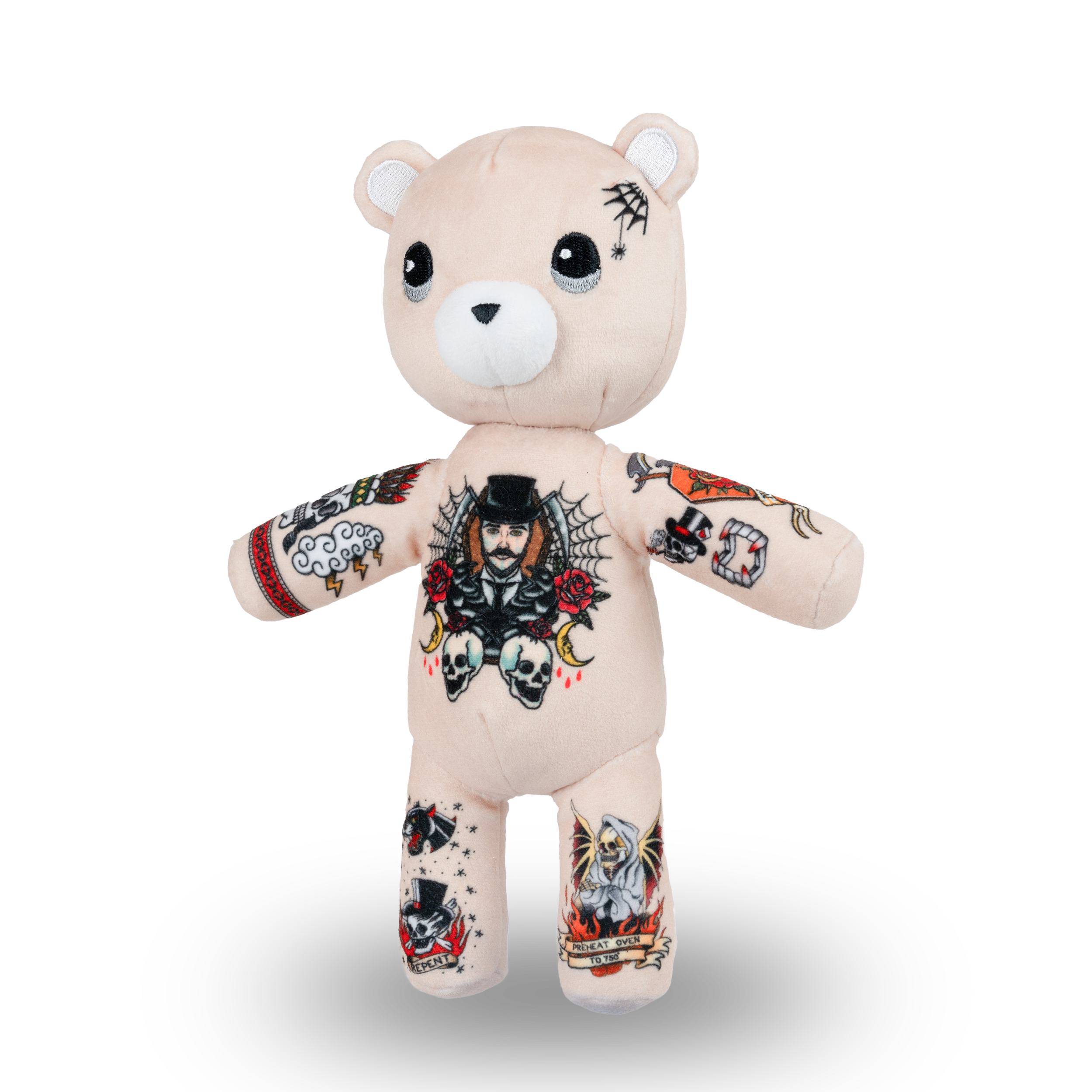 Tattoo Zoo Theodore the Bear 8-inch Sprout Plushie