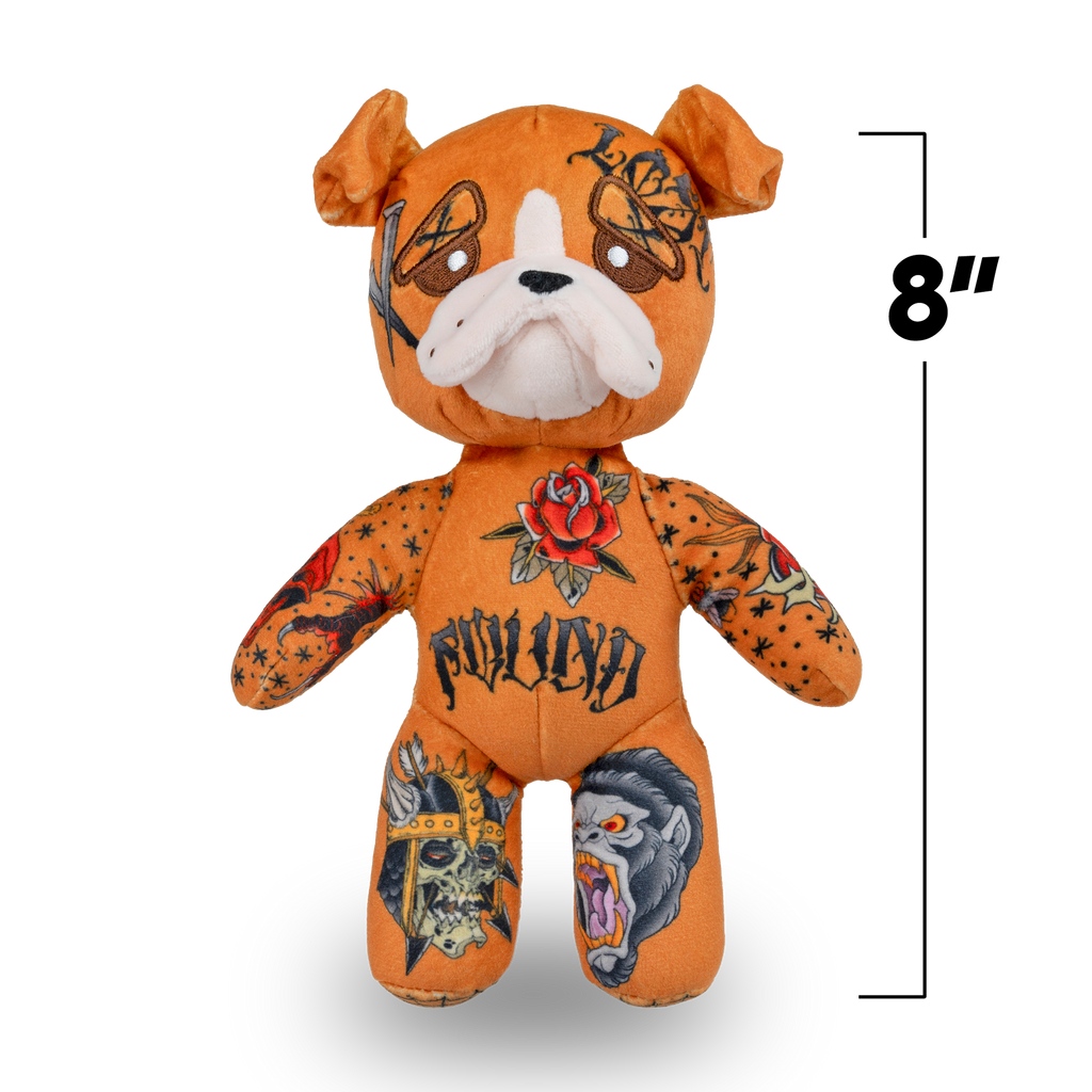 Tattoo Zoo Benny the Bulldog 8-inch Sprout Plushie