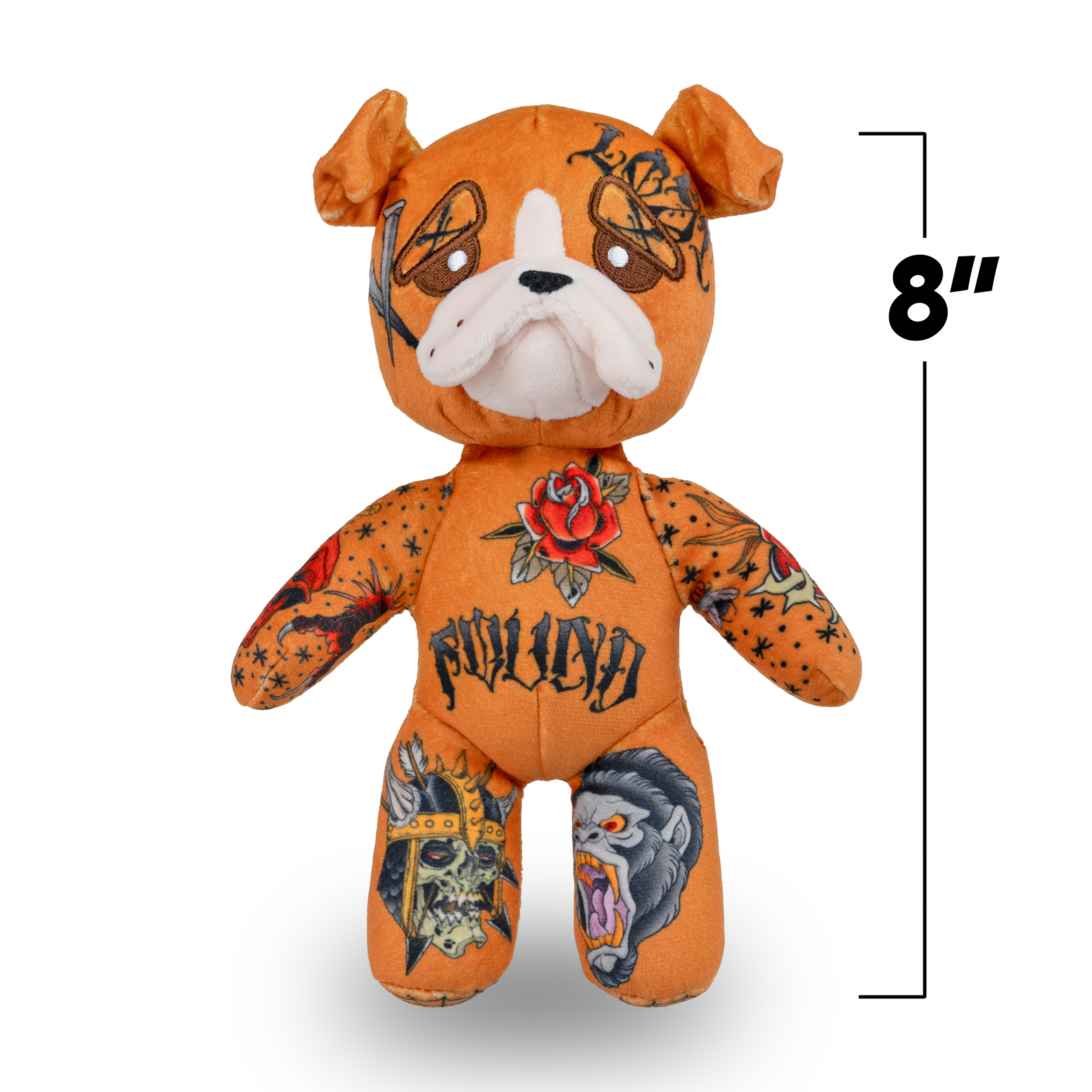 Tattoo Zoo Benny the Bulldog 8-inch Sprout Plushie