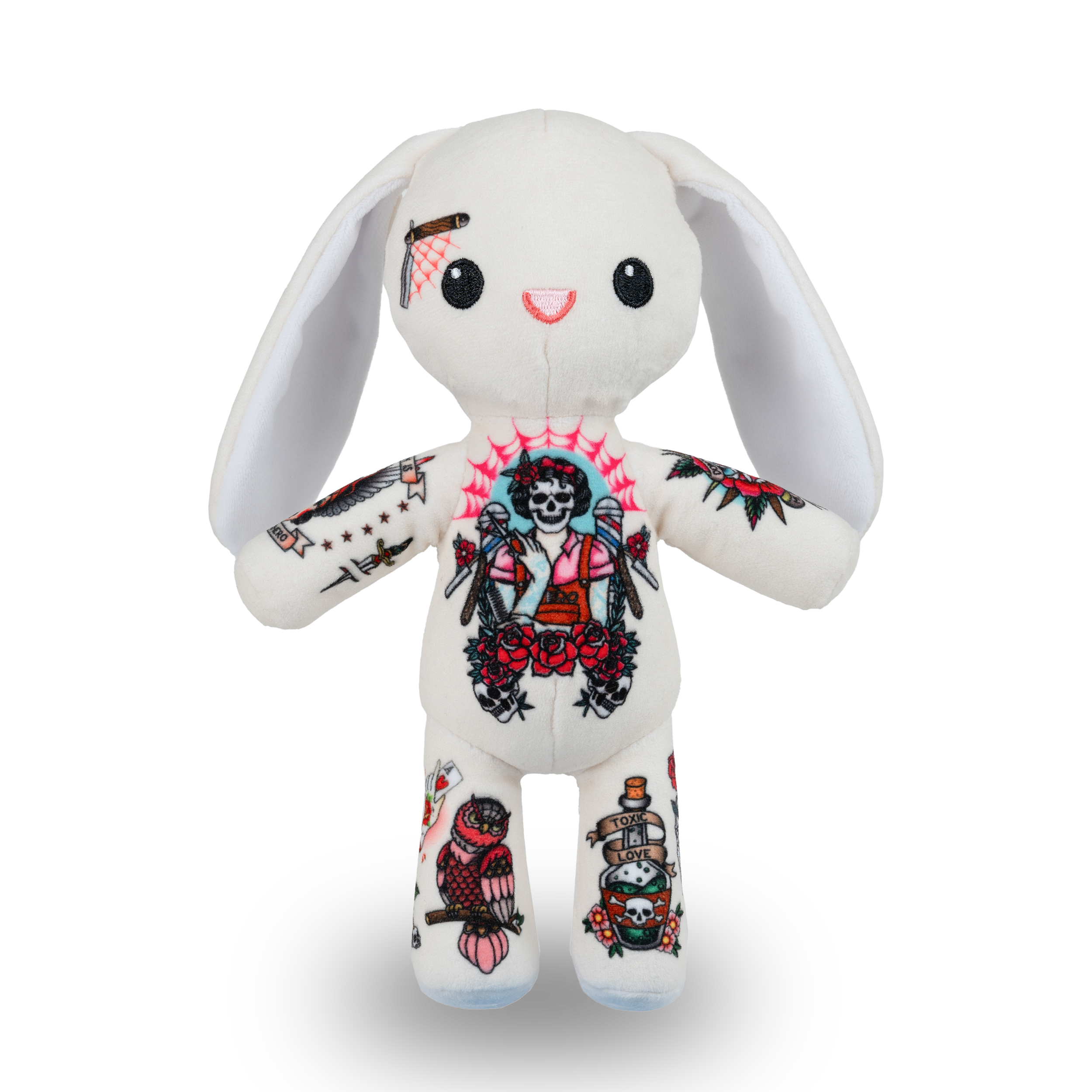 Tattoo Zoo Barbara the Bunny 8-inch Sprout Plushie