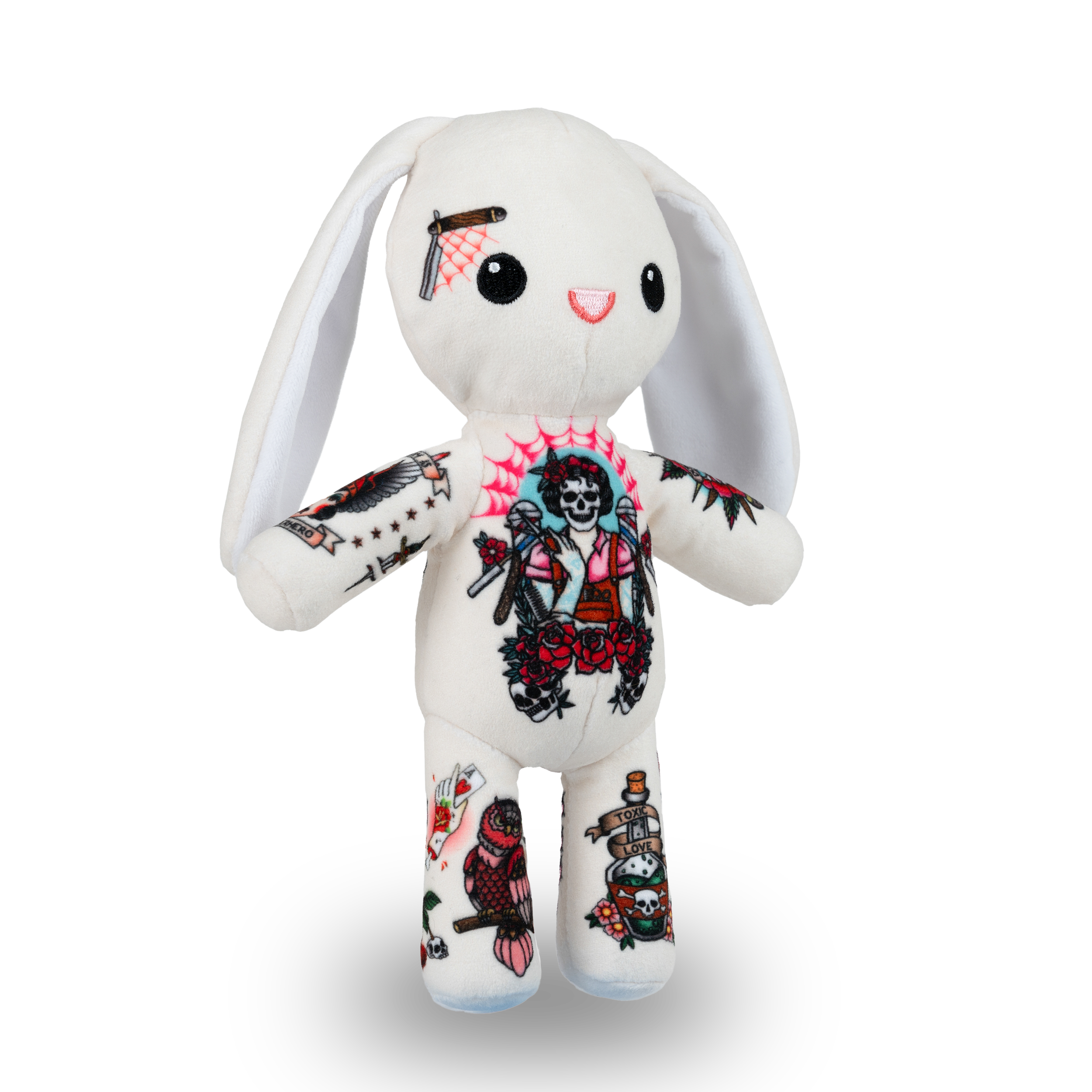 Tattoo Zoo Barbara the Bunny 8-inch Sprout Plushie