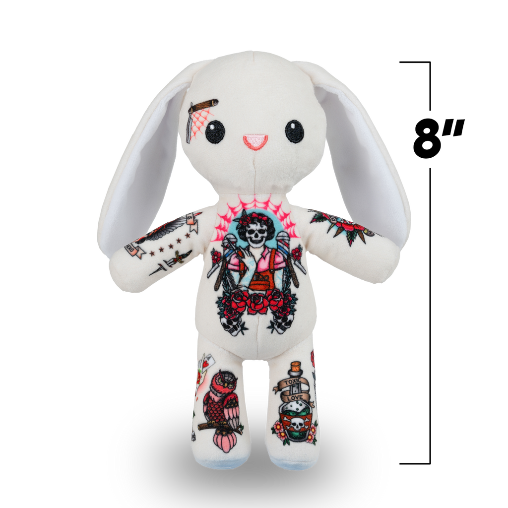 Tattoo Zoo Barbara the Bunny 8-inch Sprout Plushie