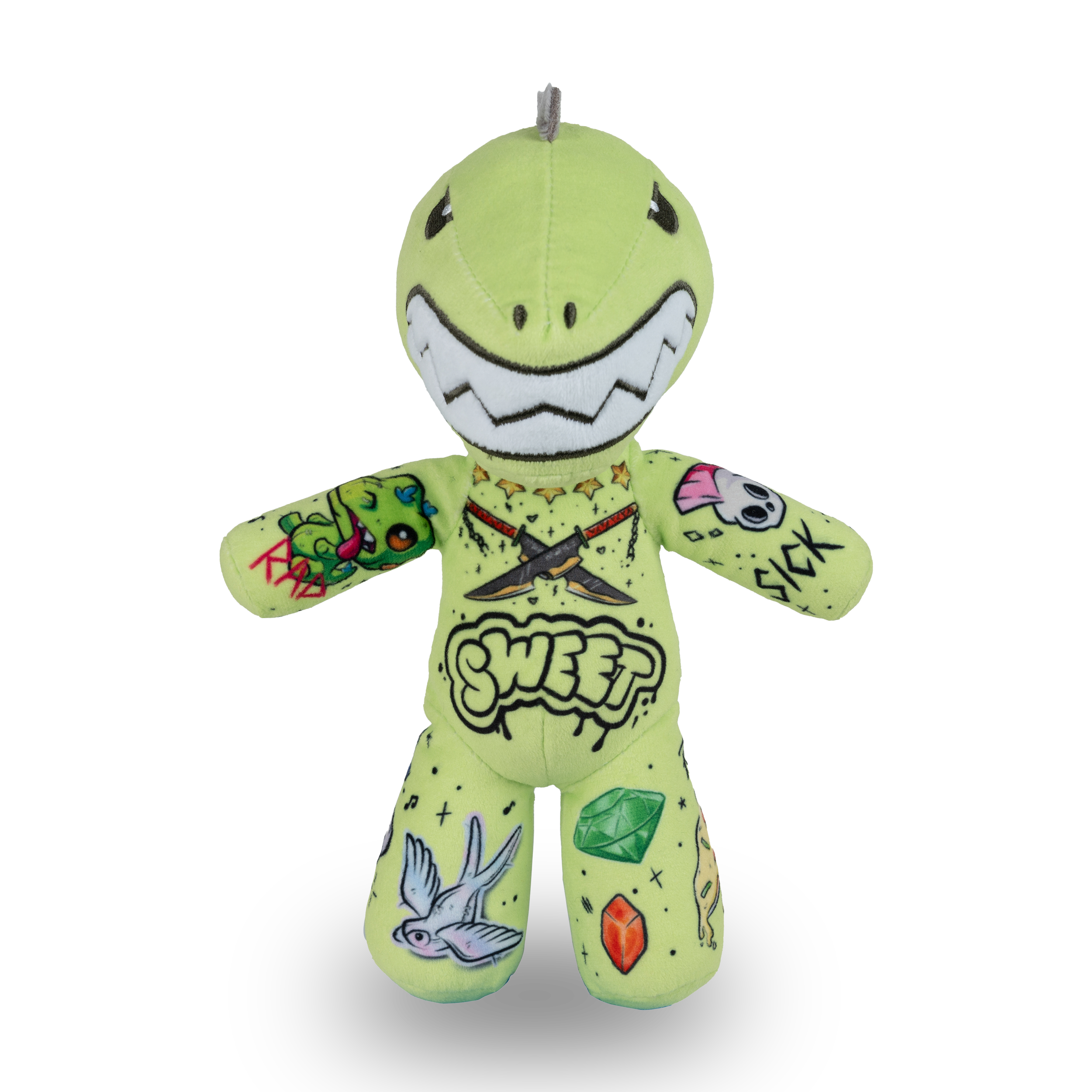 Tattoo Zoo Thrash the Dino 8-inch Sprout Plushie
