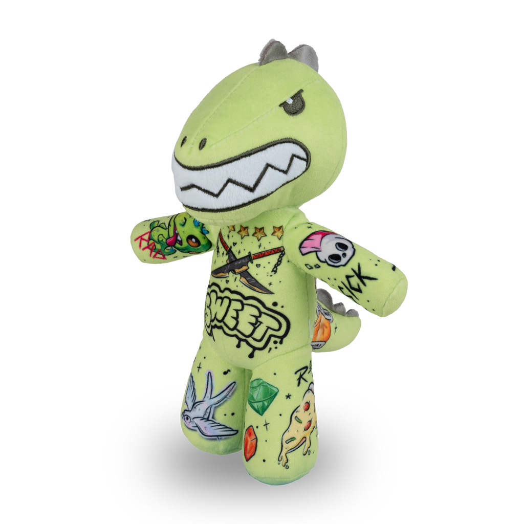 Tattoo Zoo Thrash the Dino 8-inch Sprout Plushie