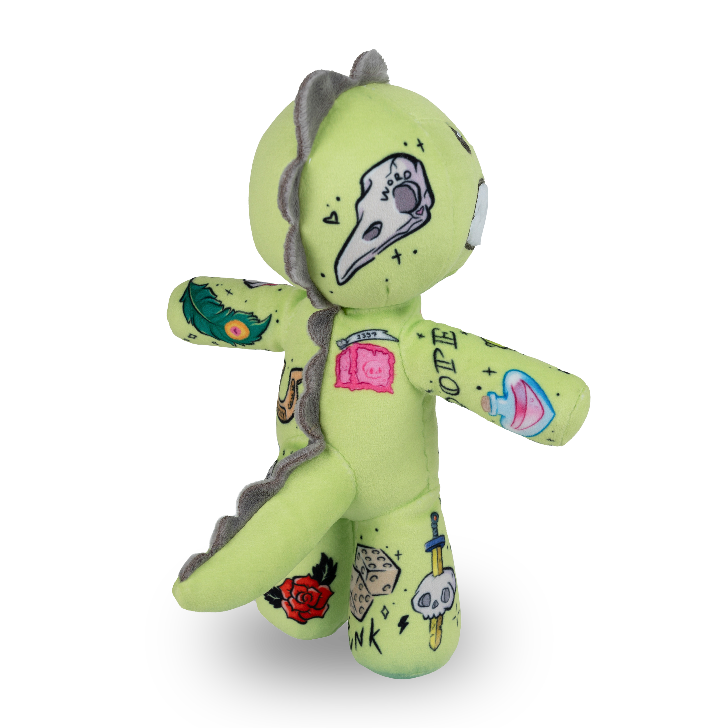 Tattoo Zoo Thrash the Dino 8-inch Sprout Plushie