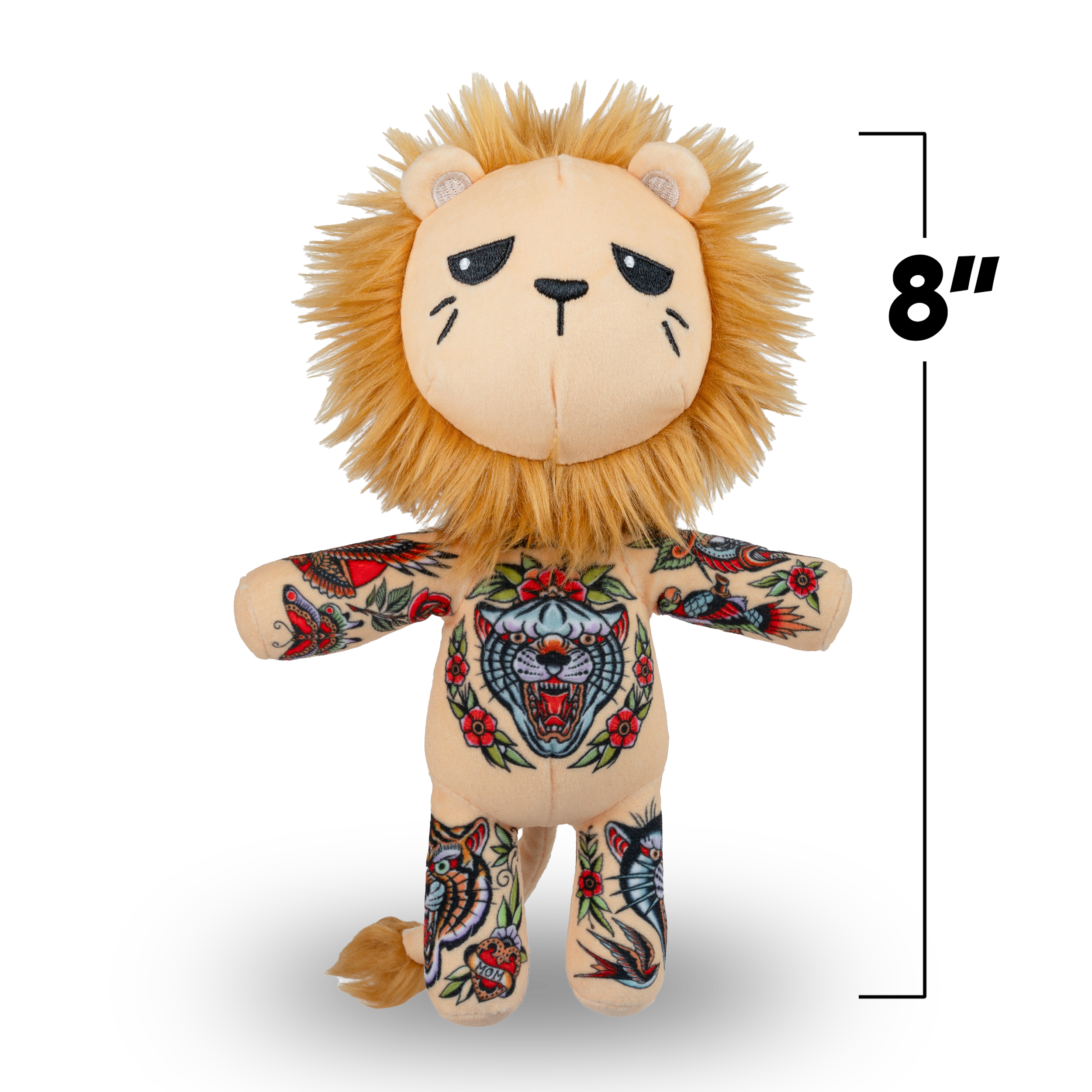 Tattoo Zoo Samuele the Lion 8-inch Sprout Plushie