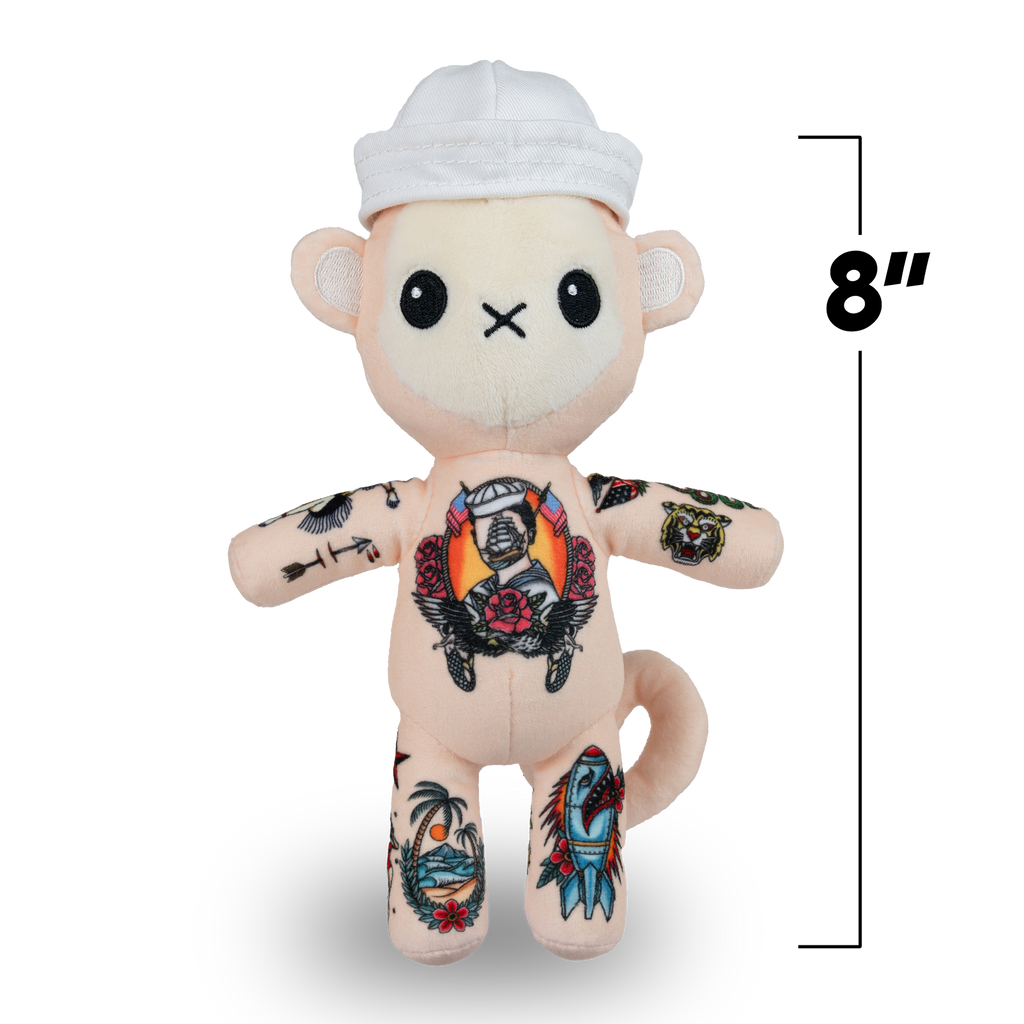 Tattoo Zoo Buddy the Monkey 8-inch Sprout Plushie